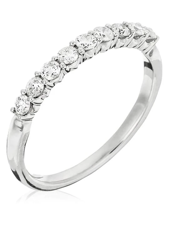 Zdjęcie produktu ATELIER DU DIAMANT Złoty pierścionek "Only You" z diamentami rozmiar: 54 srebrny