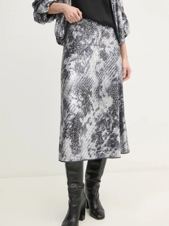 Zdjęcie produktu DIANE VON FURSTENBERG spódnica srebrny