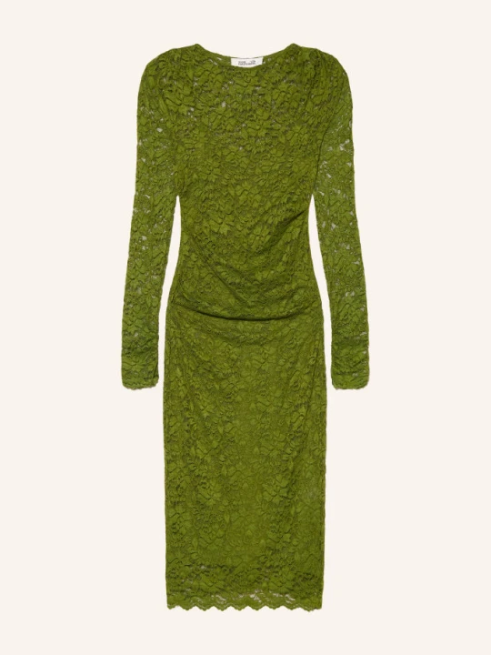 Zdjęcie produktu Diane Von Furstenberg Sukienka Z Koronką Darrius gruen ZIELONY