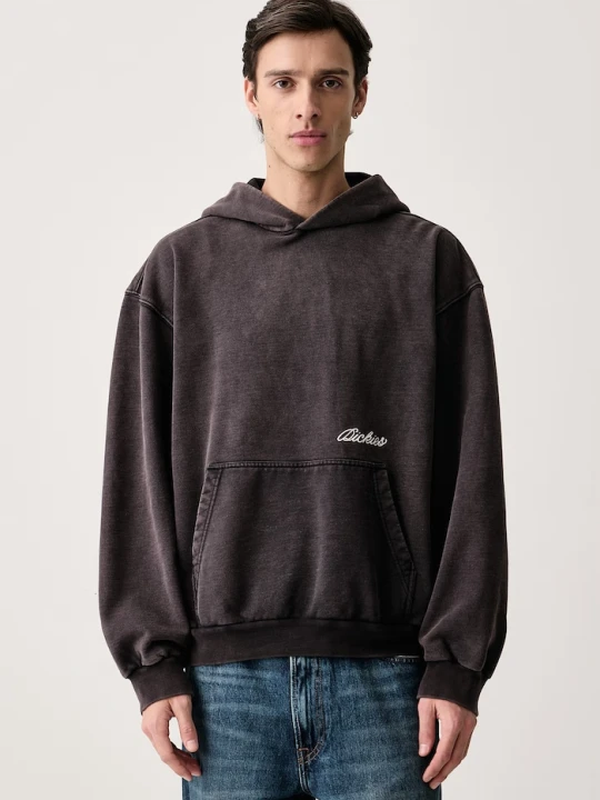 Zdjęcie produktu Dickies bluza z kapturem męska z bawełną szary