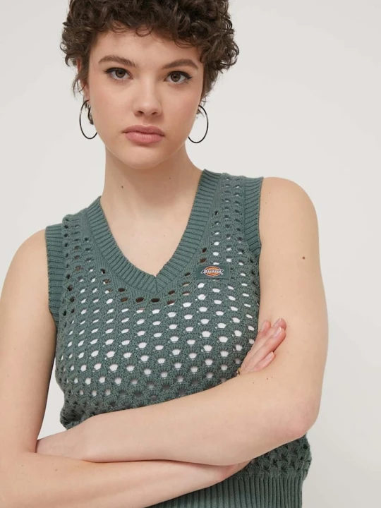 Zdjęcie produktu Dickies kamizelka bawełniana INGALLS VEST W zielony