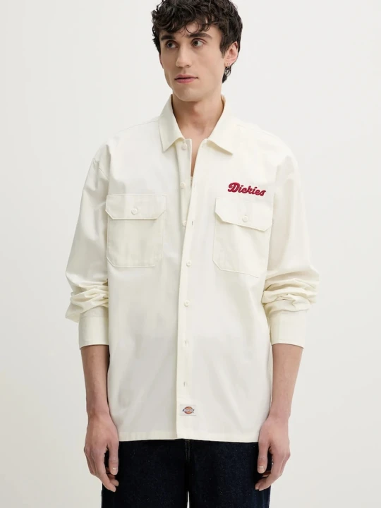 Zdjęcie produktu Dickies koszula bawełniana beżowy
