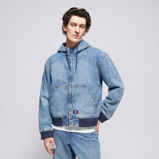 Zdjęcie produktu Dickies Kurtka Dickies Hooded Denim Jacket niebieski