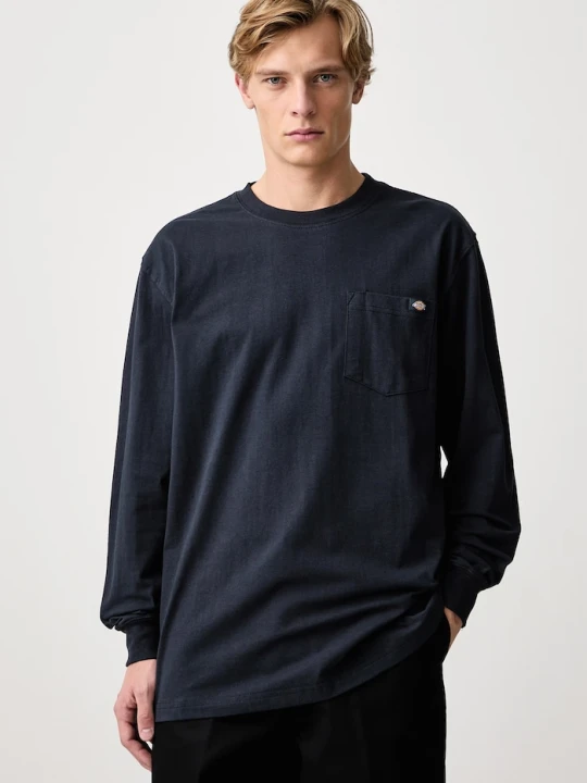 Zdjęcie produktu Dickies longsleeve męski bawełniany granatowy