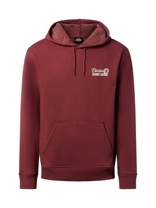 Zdjęcie produktu Dickies bluza z kapturem - Donut House Mężczyźni Bawełna czerwony