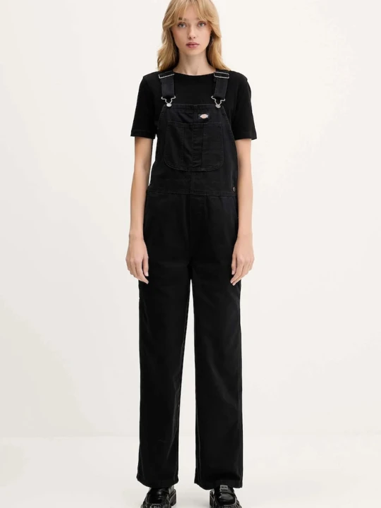 Zdjęcie produktu Dickies ogrodniczki jeansowe czarny