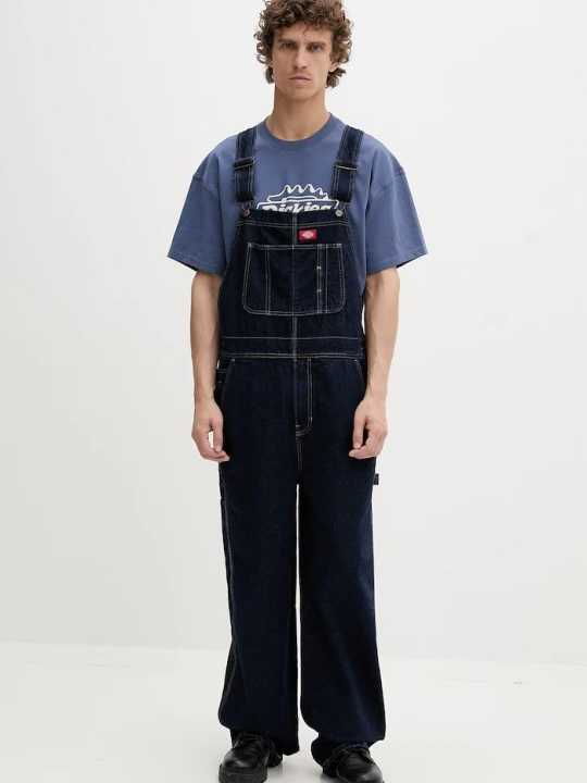 Zdjęcie produktu Dickies ogrodniczki jeansowe męskie granatowy