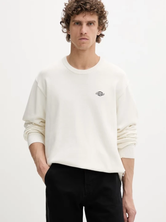 Zdjęcie produktu Dickies sweter męski bawełniany beżowy
