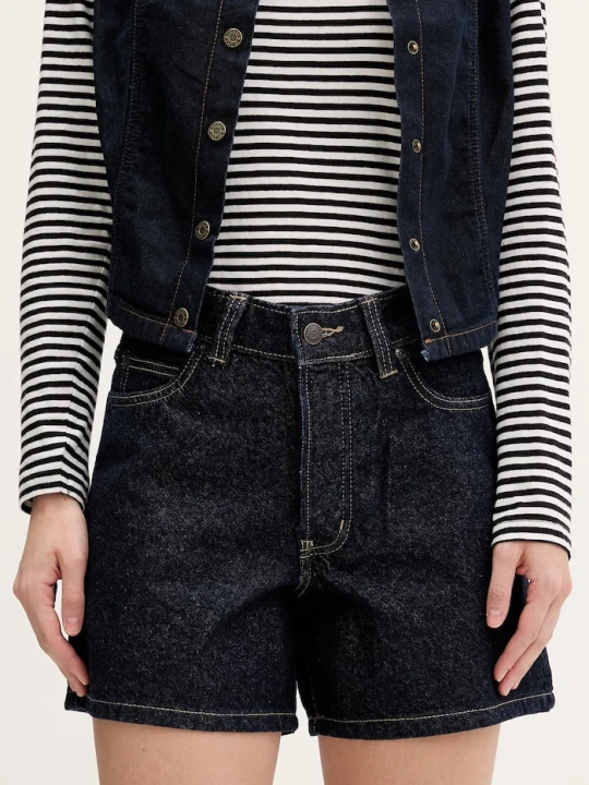 Zdjęcie produktu Dickies szorty damskie jeansowe granatowy