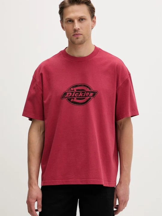 Zdjęcie produktu Dickies T-shirt męski bawełniany czerwony