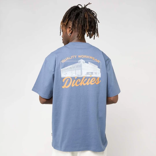 Zdjęcie produktu Wellsville Short Sleeve Tee Dickies niebieski
