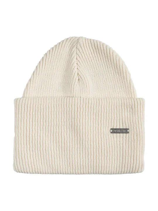 Zdjęcie produktu Didriksons czapka beanie bawełniana RIVER beżowy