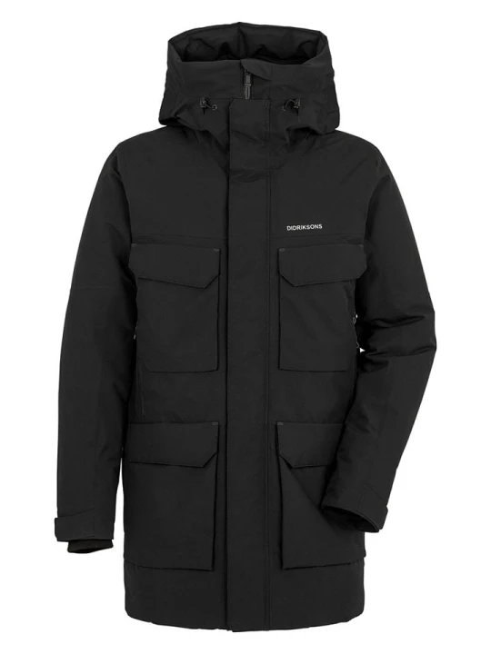 Zdjęcie produktu Didriksons Parka "Drew" w kolorze czarnym rozmiar: M