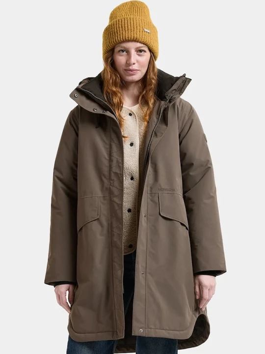 Zdjęcie produktu Didriksons parka dziecięca LILIAN brązowy