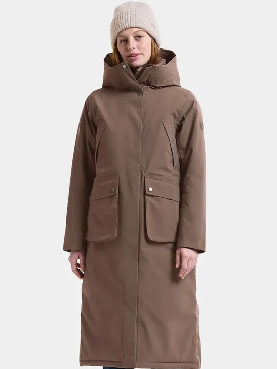 Zdjęcie produktu Didriksons parka dziecięca MELODY brązowy
