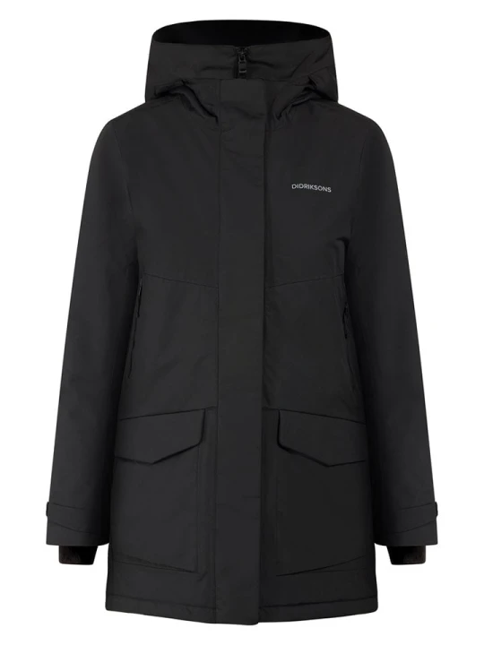 Zdjęcie produktu Didriksons Parka "Frida" w kolorze czarnym rozmiar: 42