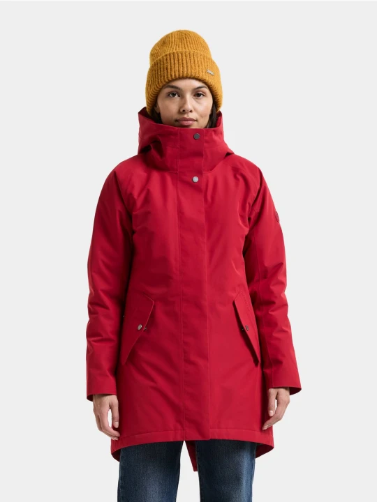 Zdjęcie produktu Didriksons Parka Kobiety czerwony