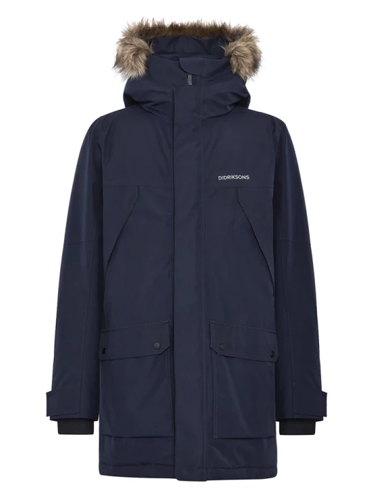 Zdjęcie produktu Didriksons Parka "Rick" w kolorze granatowym rozmiar: M