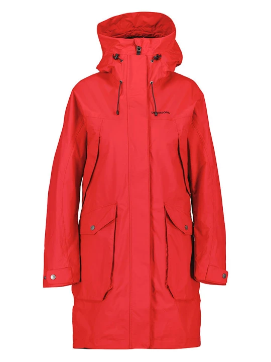 Zdjęcie produktu Didriksons Parka "Thelma" w kolorze czerwonym rozmiar: 36