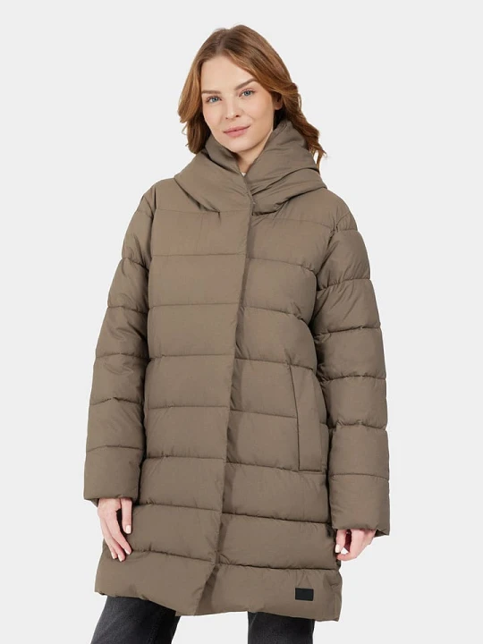 Zdjęcie produktu Didriksons Płaszcz zimowy "Nella" w kolorze khaki rozmiar: 46