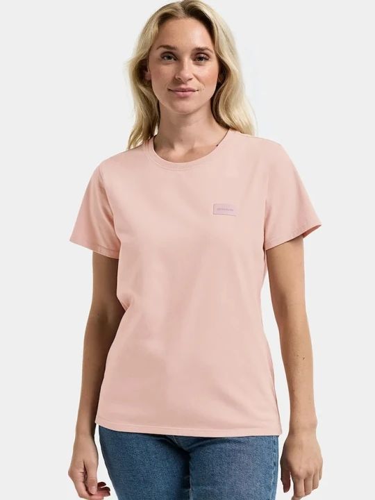 Zdjęcie produktu Didriksons t-shirt damski bawełniany HOLLY różowy