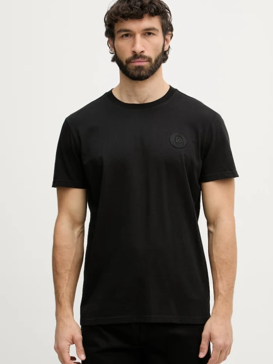 Zdjęcie produktu Didriksons t-shirt męski bawełniany HOLGER czarny