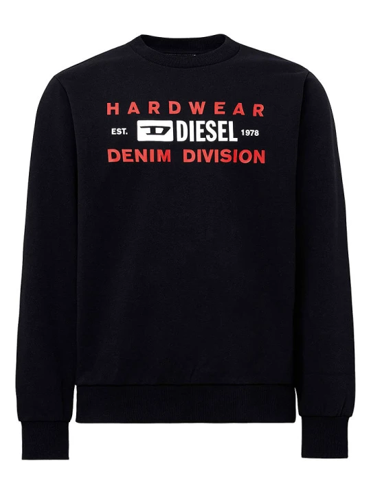 Zdjęcie produktu Diesel Bluza "Hayt" w kolorze czarnym rozmiar: S