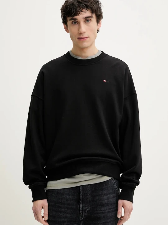 Zdjęcie produktu Diesel bluza S-ROB-MICRODIV SWEAT-SHIRT czarny