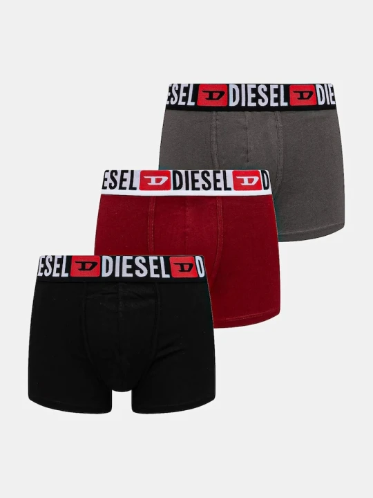 Zdjęcie produktu Diesel bokserki UMBX-DAMIEN-THREE PACK BOXERS 3-pack czerwony