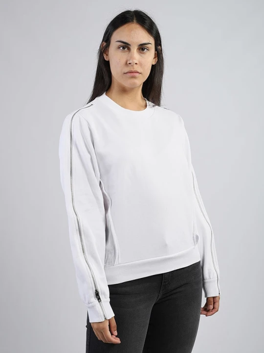 Zdjęcie produktu Diesel Clothes Bluza w kolorze białym rozmiar: XXS