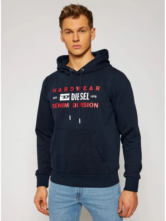 Zdjęcie produktu Diesel Clothes Bluza w kolorze granatowym rozmiar: S