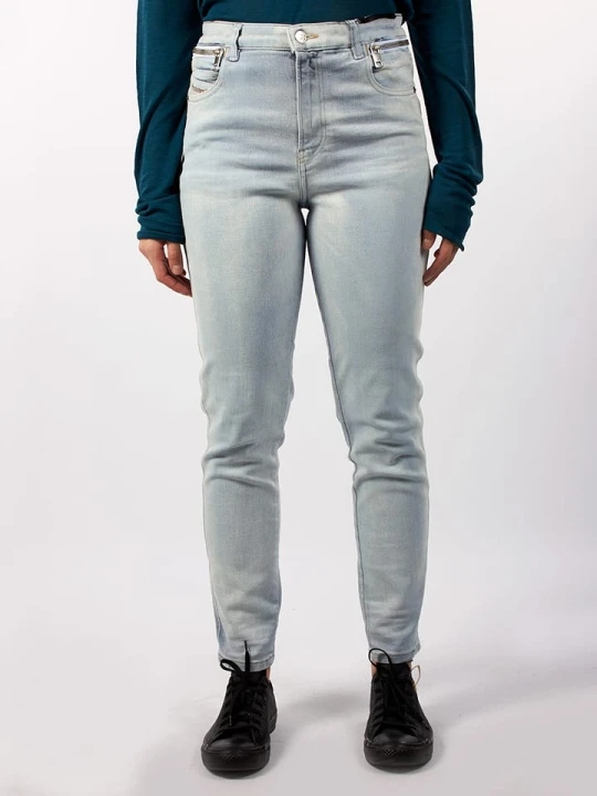 Zdjęcie produktu Diesel Clothes Dżinsy "Babhila" - Slim fit - w kolorze błękitnym rozmiar: W24 / L32