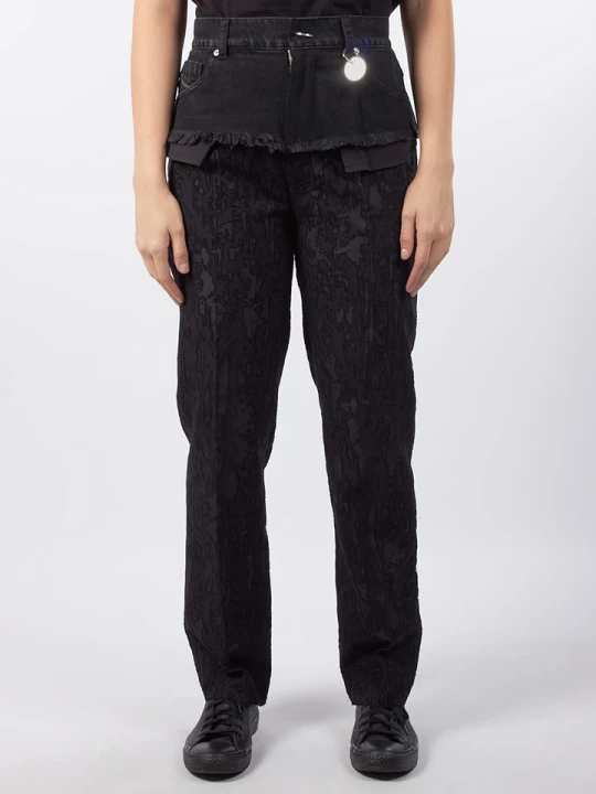 Zdjęcie produktu Diesel Clothes Dżinsy "Maru" - Regular fit - w kolorze czarnym rozmiar: W24/L32