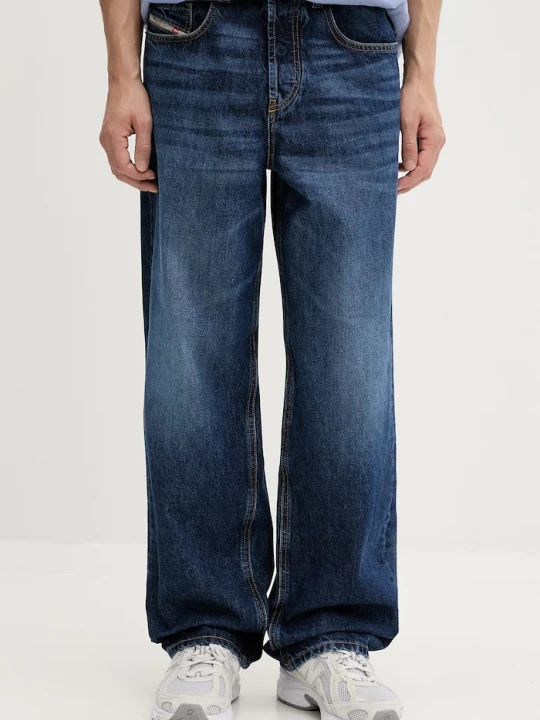Zdjęcie produktu Diesel jeansy relaxed fit męskie 2001 D-MACRO L.32 niebieski