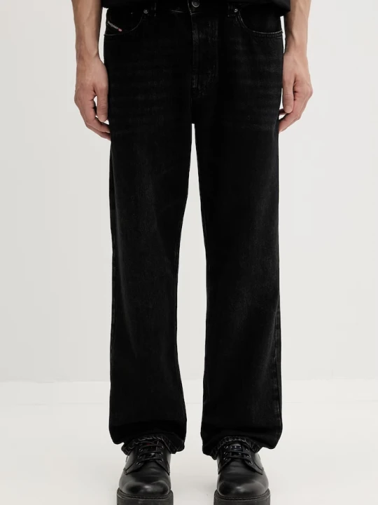 Zdjęcie produktu Diesel jeansy relaxed fit męskie 2024 D-MACS L.32 czarny