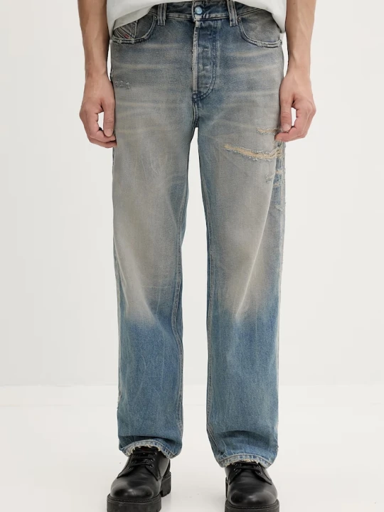 Zdjęcie produktu Diesel jeansy tapered męskie 2024 D-MACS L.32 niebieski