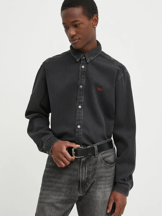 Zdjęcie produktu Diesel koszula jeansowa D-SIMPLY CAMICIA czarny