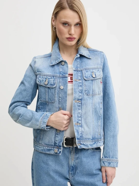 Zdjęcie produktu Diesel kurtka jeansowa DE-BONNY JACKET niebieski