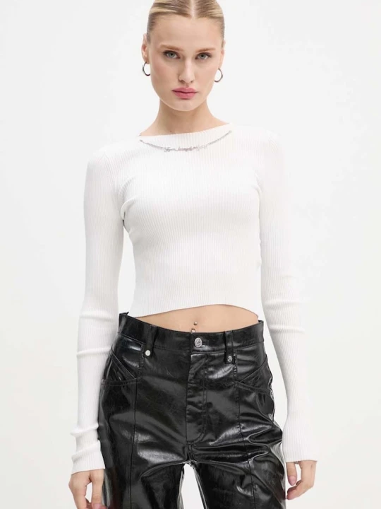 Zdjęcie produktu Diesel longsleeve M-ALEA biały