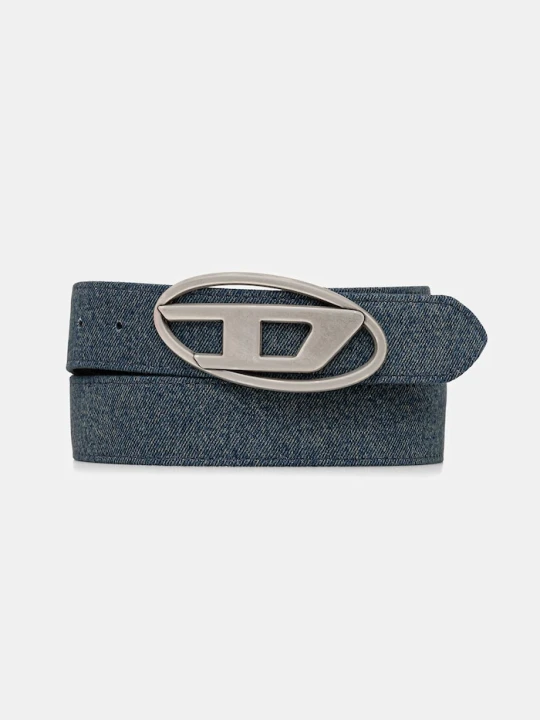 Zdjęcie produktu Diesel pasek OVAL D LOGO B-1DR W niebieski