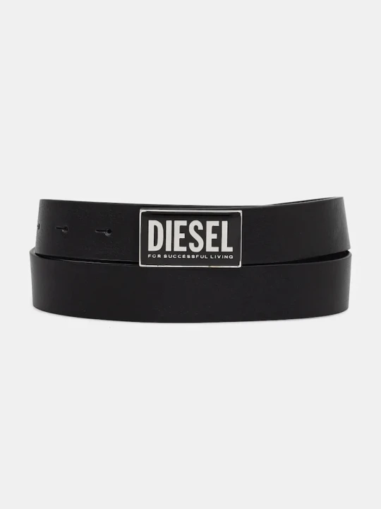 Zdjęcie produktu Diesel pasek skórzany B-GLOSSY II czarny