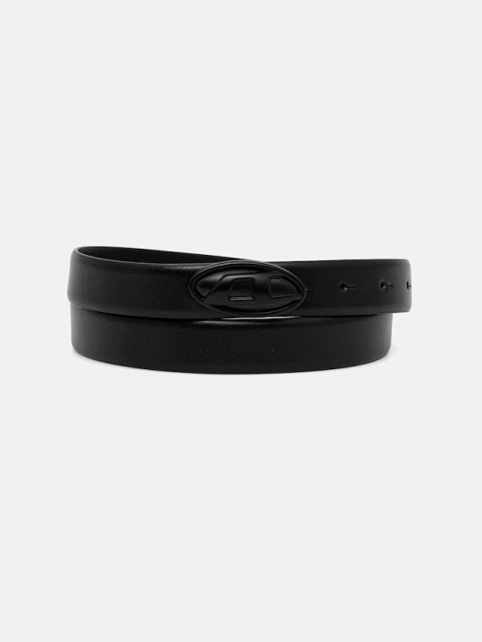 Zdjęcie produktu Diesel pasek skórzany PLAY B-DD czarny
