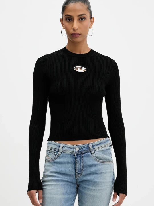 Zdjęcie produktu Diesel sweter M-VALARI KNITWEAR czarny