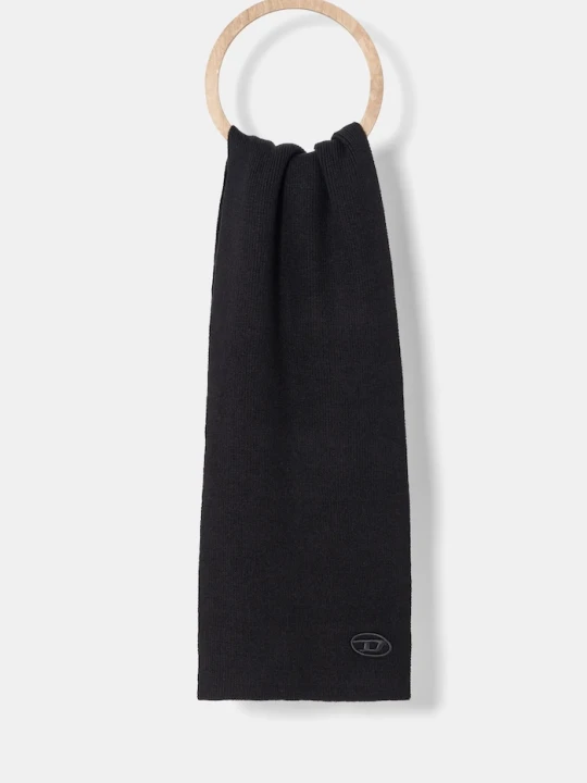 Zdjęcie produktu Diesel szalik wełniany K-CODER SCARF czarny