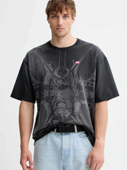 Zdjęcie produktu Diesel t-shirt bawełniany T-BOXT-T13 szary