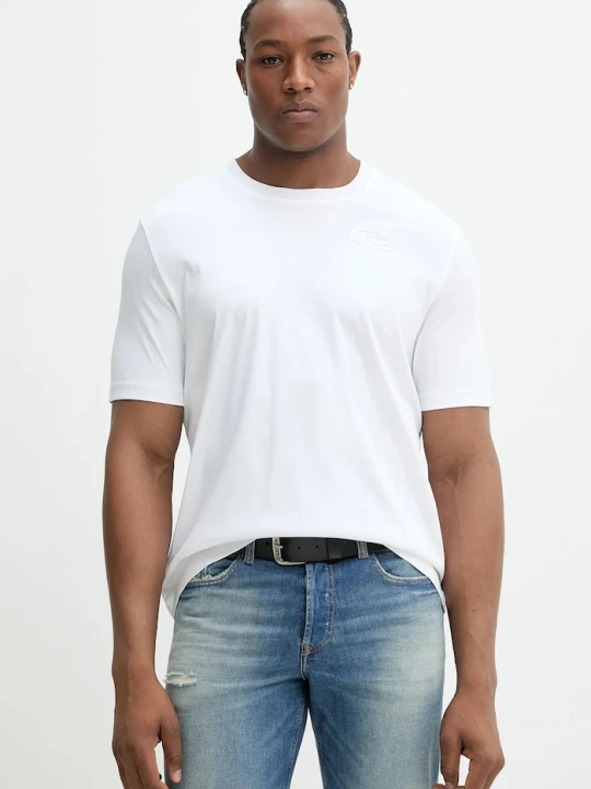 Zdjęcie produktu Diesel t-shirt bawełniany T-MADJUST-R2 T-SHIRT biały