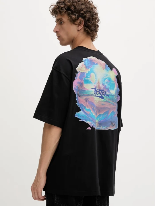 Zdjęcie produktu Diesel t-shirt męski bawełniany T-BOGGY-V5 czarny