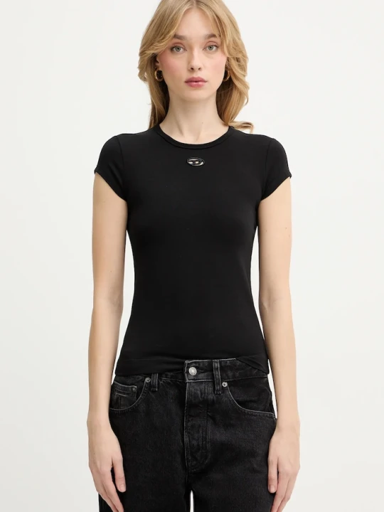 Zdjęcie produktu Diesel t-shirt T-ANGIE-OD czarny