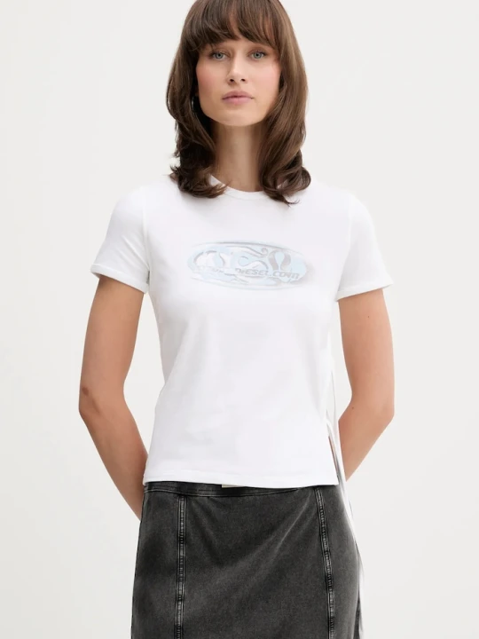 Zdjęcie produktu Diesel t-shirt T-LAYA biały
