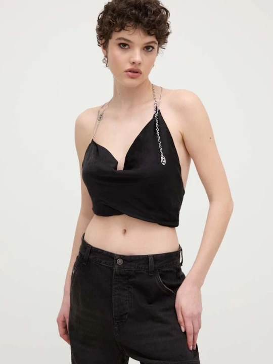 Zdjęcie produktu Diesel top T-GLOSS TOP czarny